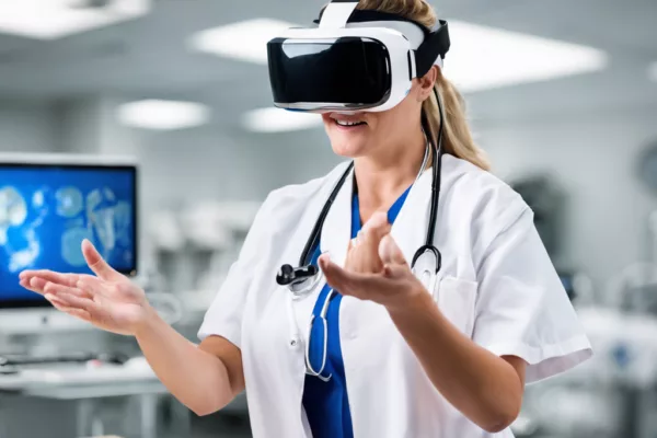 NWTC Utilizes Virtual Reality Lab to Enhance Nursing Education