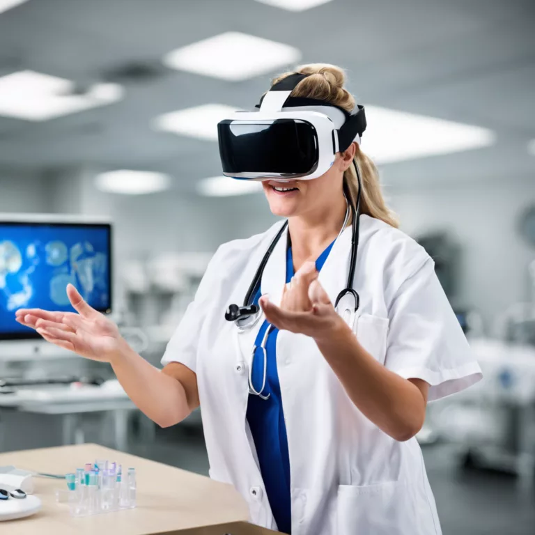 NWTC Utilizes Virtual Reality Lab to Enhance Nursing Education